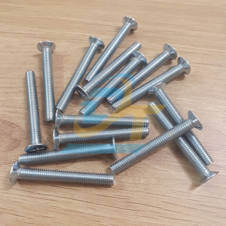 Bulong bake đầu bằng mạ kẽm M6x50  VietNam | Gi&aacute; rẻ nhất - C&ocirc;ng Ty TNHH Thương Mại Dịch Vụ Đạt T&acirc;m