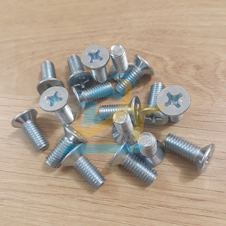 Bulong bake đầu bằng mạ kẽm M8x20  VietNam | Gi&aacute; rẻ nhất - C&ocirc;ng Ty TNHH Thương Mại Dịch Vụ Đạt T&acirc;m