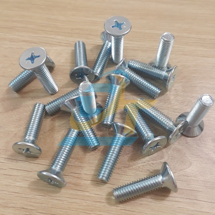 Bulong bake đầu bằng mạ kẽm M8x30  VietNam | Gi&aacute; rẻ nhất - C&ocirc;ng Ty TNHH Thương Mại Dịch Vụ Đạt T&acirc;m