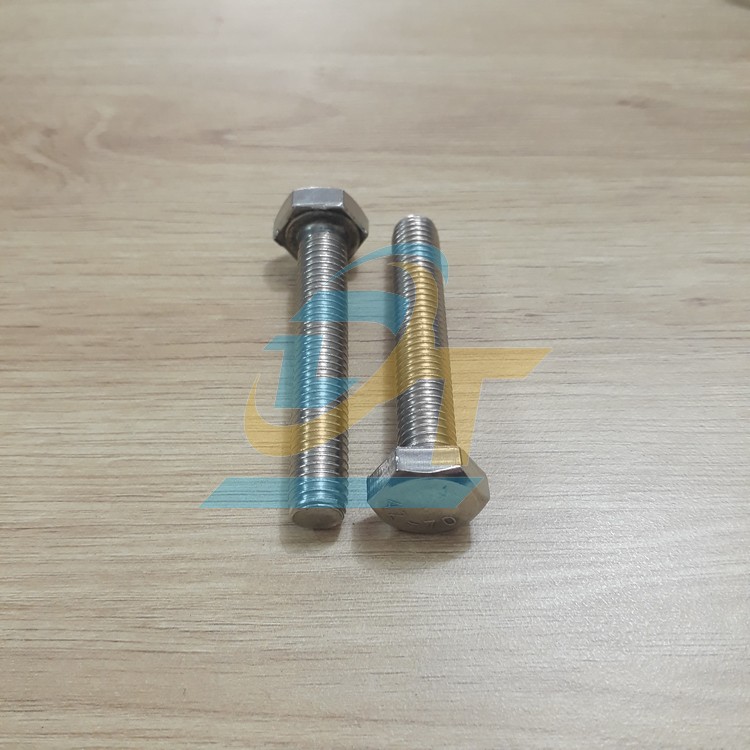 Bulong + con t&aacute;n inox 201 M10x60  VietNam | Gi&aacute; rẻ nhất - C&ocirc;ng Ty TNHH Thương Mại Dịch Vụ Đạt T&acirc;m