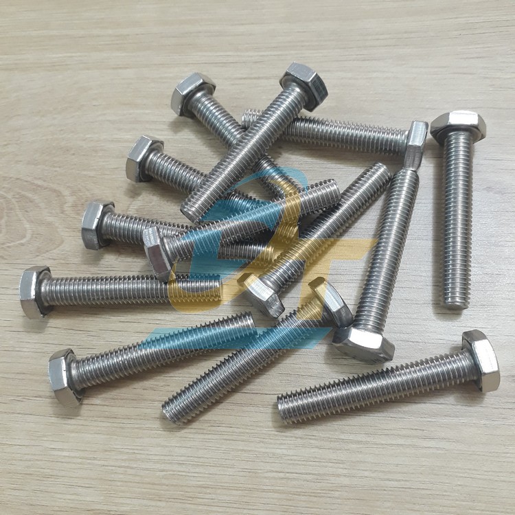 Bulong + con t&aacute;n inox 201 M10x60  VietNam | Gi&aacute; rẻ nhất - C&ocirc;ng Ty TNHH Thương Mại Dịch Vụ Đạt T&acirc;m