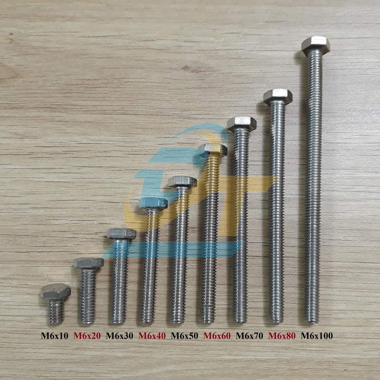 Bulong inox 201 M6x30  VietNam | Gi&aacute; rẻ nhất - C&ocirc;ng Ty TNHH Thương Mại Dịch Vụ Đạt T&acirc;m