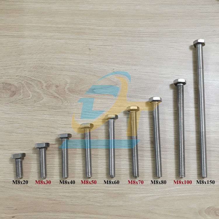 Bulong inox 201 M8x30  VietNam | Gi&aacute; rẻ nhất - C&ocirc;ng Ty TNHH Thương Mại Dịch Vụ Đạt T&acirc;m