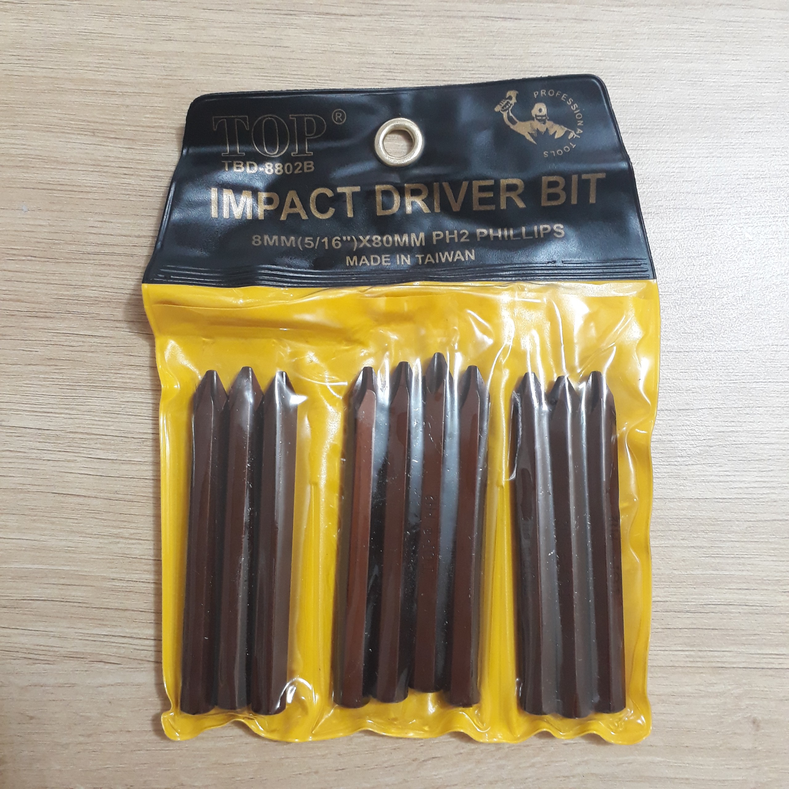 Mũi v&iacute;t đ&oacute;ng n&acirc;u d&agrave;i 5mm PH2x80mm TOP TBD-8802B TBD-8802B TOP | Gi&aacute; rẻ nhất - C&ocirc;ng Ty TNHH Thương Mại Dịch Vụ Đạt T&acirc;m