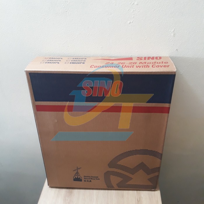 Tủ điện kim loại chứa 24 module lắp chìm Sino EM24PL EM24PL Sino | Giá rẻ nhất - Công Ty TNHH Thương Mại Dịch Vụ Đạt Tâm