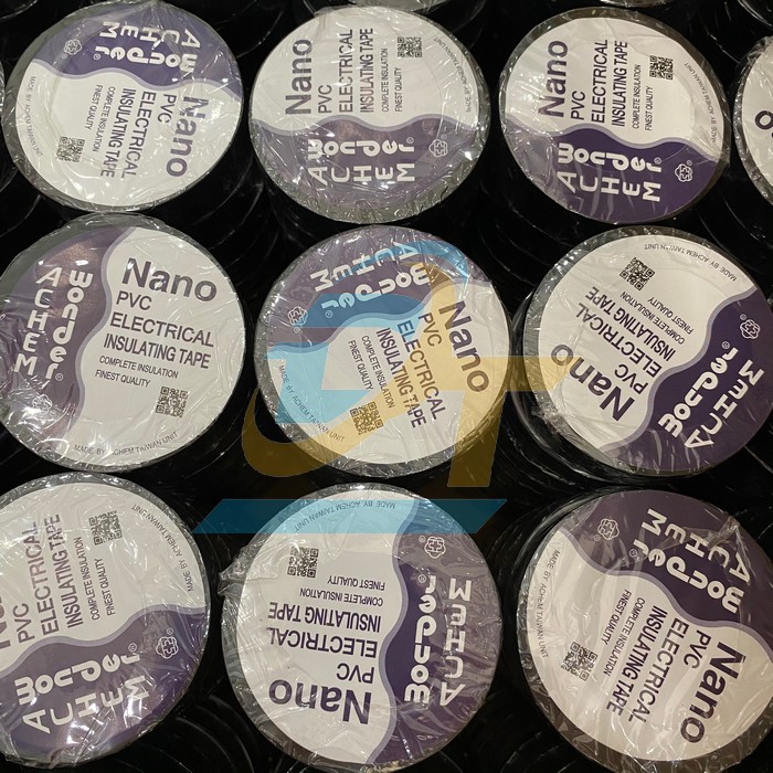 Băng keo điện nano 20Y Achem - Màu đen  Achem | Giá rẻ nhất - Công Ty TNHH Thương Mại Dịch Vụ Đạt Tâm