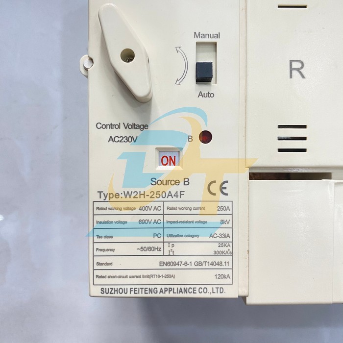 Bộ chuyển nguồn tự động ATS Aijes W2H-250A4F W2H-250A4F Aijes | Giá rẻ nhất - Công Ty TNHH Thương Mại Dịch Vụ Đạt Tâm