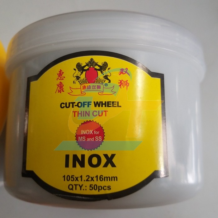 Đ&aacute; cắt xanh Sư Tử 105x1.2x16mm  China | Gi&aacute; rẻ nhất - C&ocirc;ng Ty TNHH Thương Mại Dịch Vụ Đạt T&acirc;m