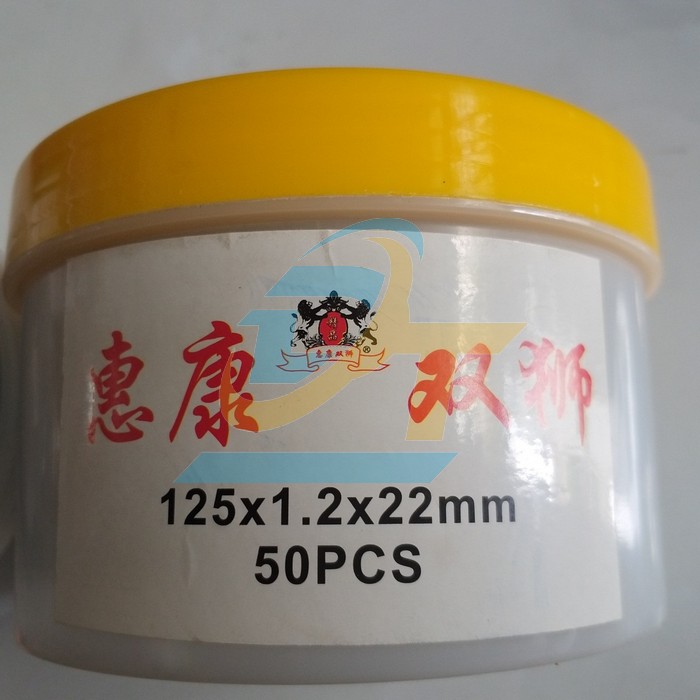 Đ&aacute; cắt xanh 125x1.2x22mm  China | Gi&aacute; rẻ nhất - C&ocirc;ng Ty TNHH Thương Mại Dịch Vụ Đạt T&acirc;m