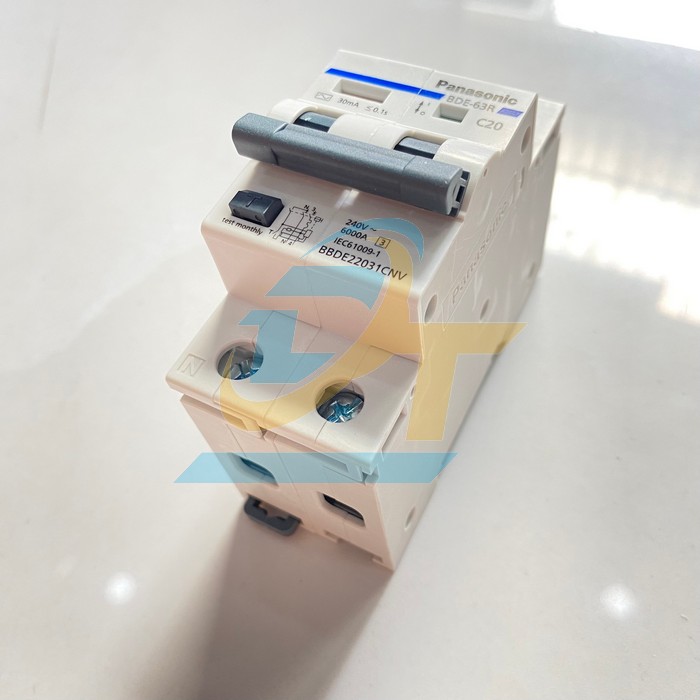 Cầu dao chống giật RCBO 2P 20A Panasonic BBDE22031CNV BBDE22031CNV Panasonic | Giá rẻ nhất - Công Ty TNHH Thương Mại Dịch Vụ Đạt Tâm