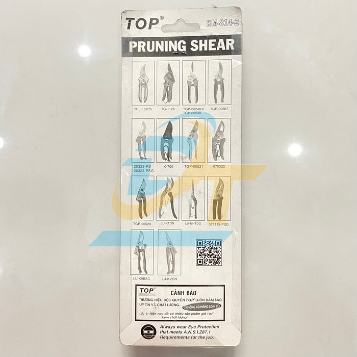 K&eacute;o cắt c&agrave;nh inox 8" mỏ cong inox TOP KM-814-2 KM-814-2 TOP | Gi&aacute; rẻ nhất - C&ocirc;ng Ty TNHH Thương Mại Dịch Vụ Đạt T&acirc;m