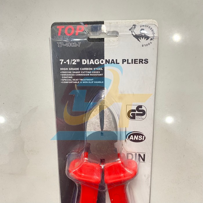 K&igrave;m cắt c&aacute;n đỏ 7"/180mm Top TP-4002-7 TP-4002-7 TOP | Gi&aacute; rẻ nhất - C&ocirc;ng Ty TNHH Thương Mại Dịch Vụ Đạt T&acirc;m