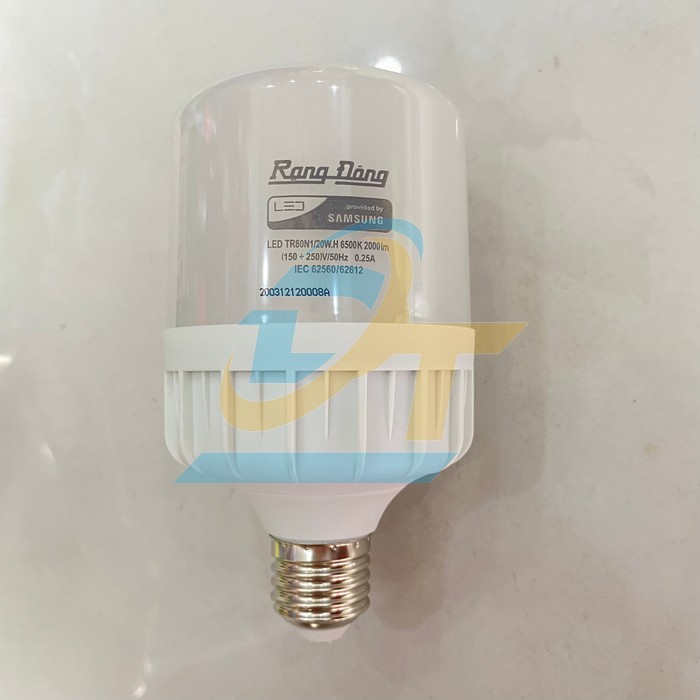 B&oacute;ng đ&egrave;n LED Bulb 20W Rạng Đ&ocirc;ng TR80N1/20W.H TR80N1/20W.H RangDong | Gi&aacute; rẻ nhất - C&ocirc;ng Ty TNHH Thương Mại Dịch Vụ Đạt T&acirc;m