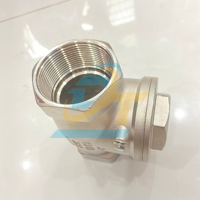 Van 1 chiều lá lật inox 304 nối ren phi 60  Taiwan | Giá rẻ nhất - Công Ty TNHH Thương Mại Dịch Vụ Đạt Tâm
