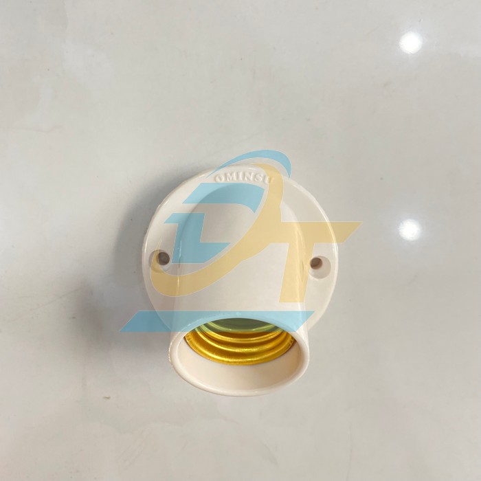 Đui đ&egrave;n x&eacute;o gắn tường E27 Ominsu - M&agrave;u trắng  Ominsu | Gi&aacute; rẻ nhất - C&ocirc;ng Ty TNHH Thương Mại Dịch Vụ Đạt T&acirc;m