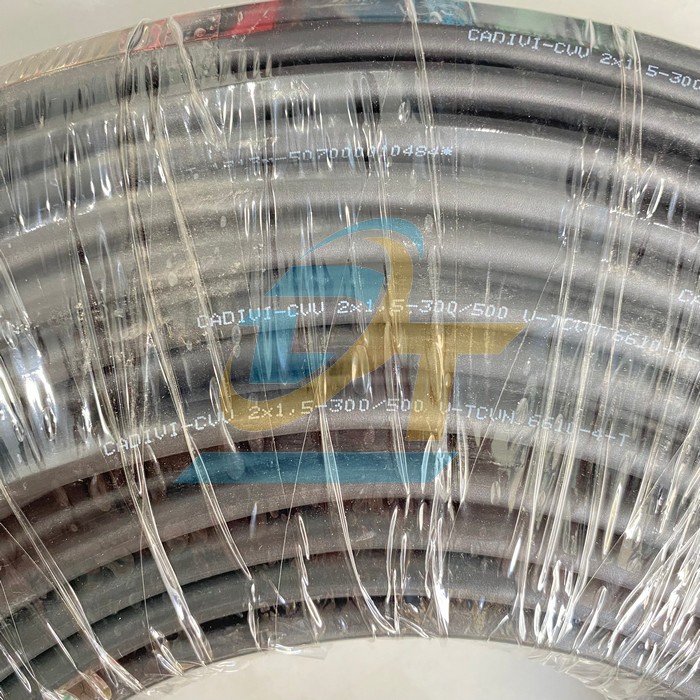 Dây cáp điện cadivi CVV 2x1.5 - 300/500V CVV 2x1.5 Cadivi | Giá rẻ nhất - Công Ty TNHH Thương Mại Dịch Vụ Đạt Tâm