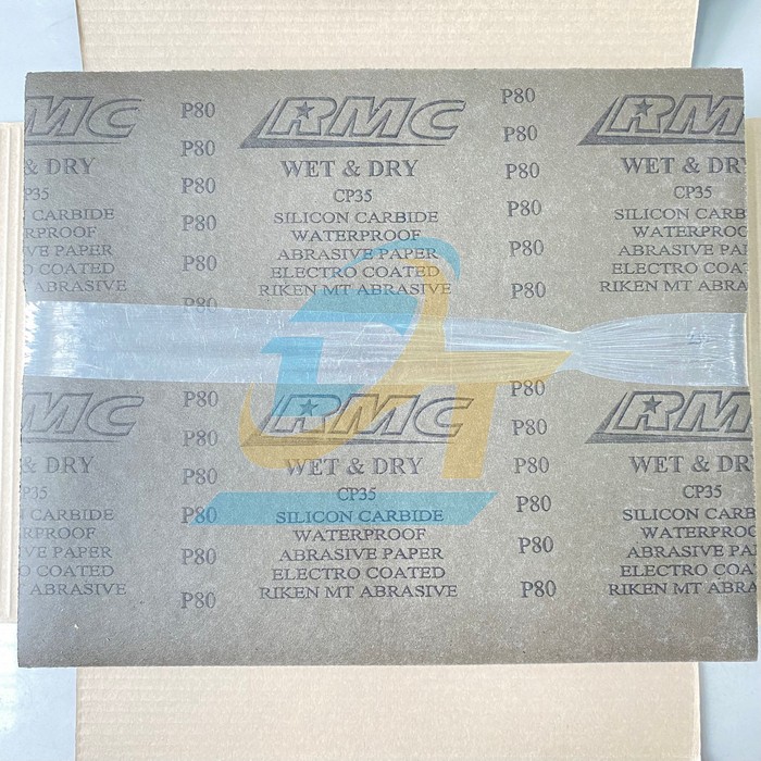 Giấy nhám nước RMC CP35 P80  RMC | Giá rẻ nhất - Công Ty TNHH Thương Mại Dịch Vụ Đạt Tâm