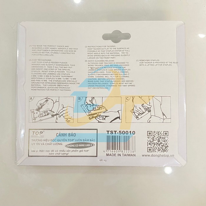 K&igrave;m bấm đinh ghim TOP TST-50010 TST-50010 TOP | Gi&aacute; rẻ nhất - C&ocirc;ng Ty TNHH Thương Mại Dịch Vụ Đạt T&acirc;m