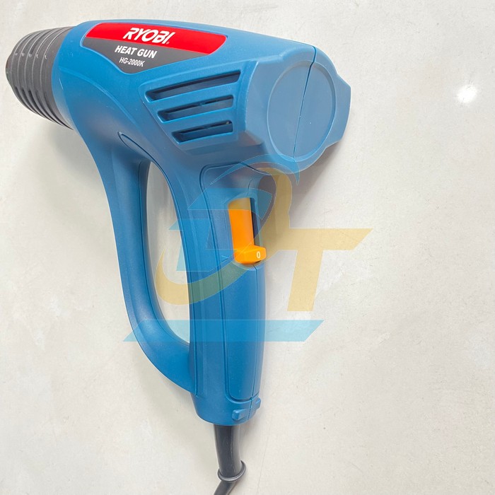 M&aacute;y thổi hơi n&oacute;ng cầm tay 2000W Ryobi HG-2000K HG-2000K Ryobi | Gi&aacute; rẻ nhất - C&ocirc;ng Ty TNHH Thương Mại Dịch Vụ Đạt T&acirc;m