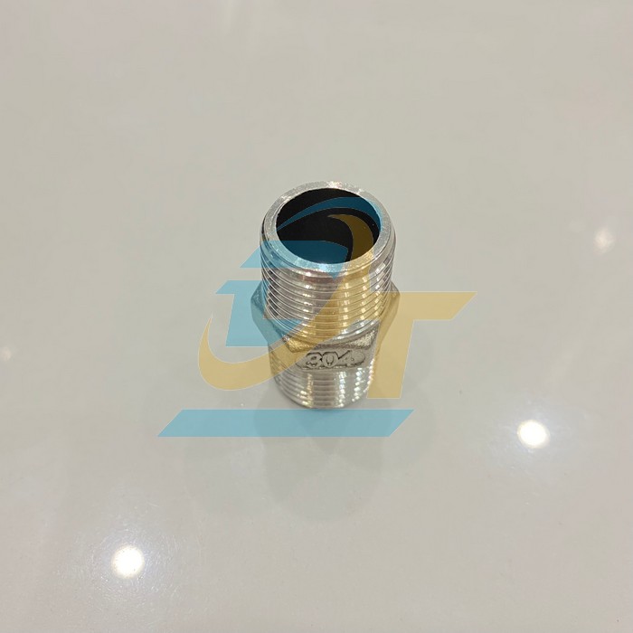 Nối 2 đầu ren ngo&agrave;i (k&eacute;p ren) inox 304 DN20 - Phi 27  VietNam | Gi&aacute; rẻ nhất - C&ocirc;ng Ty TNHH Thương Mại Dịch Vụ Đạt T&acirc;m