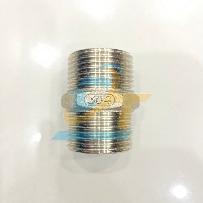 Nối 2 đầu ren ngo&agrave;i (k&eacute;p ren) inox 304 DN25 - Phi 34  VietNam | Gi&aacute; rẻ nhất - C&ocirc;ng Ty TNHH Thương Mại Dịch Vụ Đạt T&acirc;m