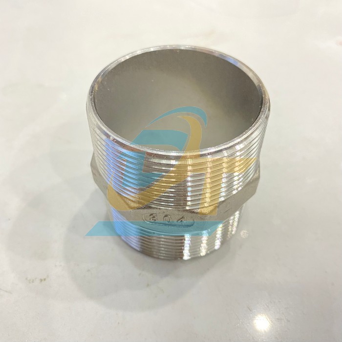 Nối 2 đầu ren ngo&agrave;i (k&eacute;p ren) inox 304 DN50 - Phi 60  VietNam | Gi&aacute; rẻ nhất - C&ocirc;ng Ty TNHH Thương Mại Dịch Vụ Đạt T&acirc;m