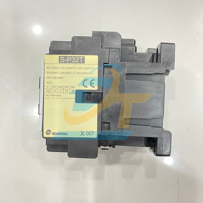 Khởi động từ 3P 32A 220V Shihlin S-P32T S-P32T Shihlin | Giá rẻ nhất - Công Ty TNHH Thương Mại Dịch Vụ Đạt Tâm