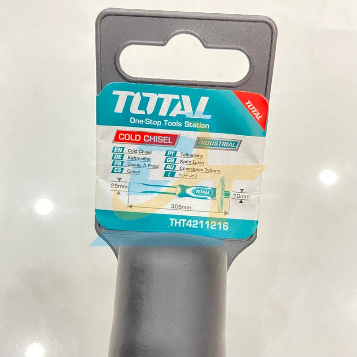 Mũi đục sắt dẹp 25mm Total THT4211216 THT4211216 Total | Giá rẻ nhất - Công Ty TNHH Thương Mại Dịch Vụ Đạt Tâm