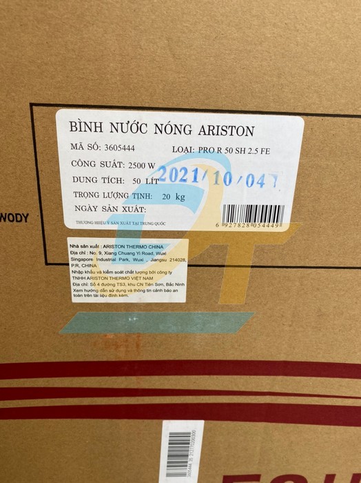 Bình nước nóng gián tiếp Ariston PRO R50SH2.5FE PRO R50SH2.5FE Ariston | Giá rẻ nhất - Công Ty TNHH Thương Mại Dịch Vụ Đạt Tâm