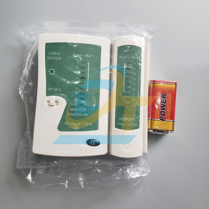 Bộ test c&aacute;p mạng 468 RJ45+RJ11 (k&egrave;m pin)  China | Gi&aacute; rẻ nhất - C&ocirc;ng Ty TNHH Thương Mại Dịch Vụ Đạt T&acirc;m