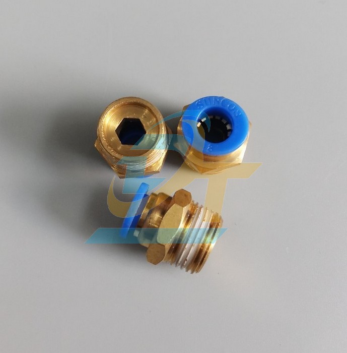 Đầu nối hơi thẳng ren ngo&agrave;i 17 ống 8 Suncos PC8-03 PC8-03 Suncos | Gi&aacute; rẻ nhất - C&ocirc;ng Ty TNHH Thương Mại Dịch Vụ Đạt T&acirc;m