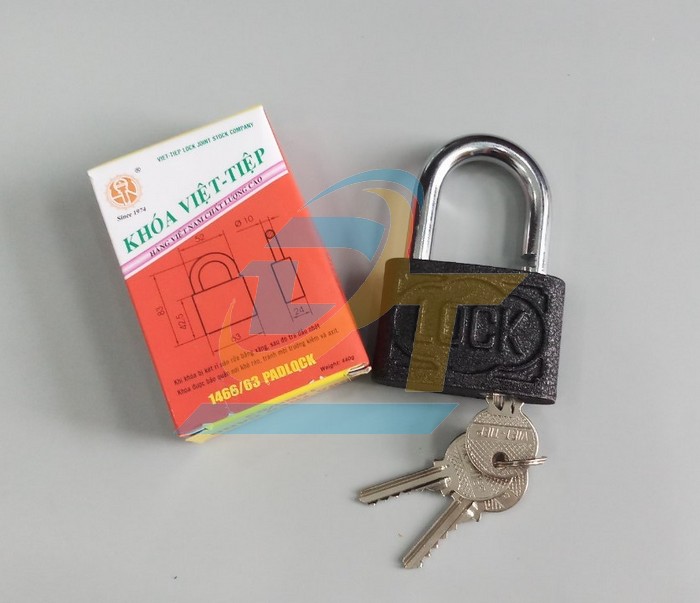 Khóa treo gang 3 chìa Việt Tiệp 1466/63 1466/63 VietTiep | Giá rẻ nhất - Công Ty TNHH Thương Mại Dịch Vụ Đạt Tâm