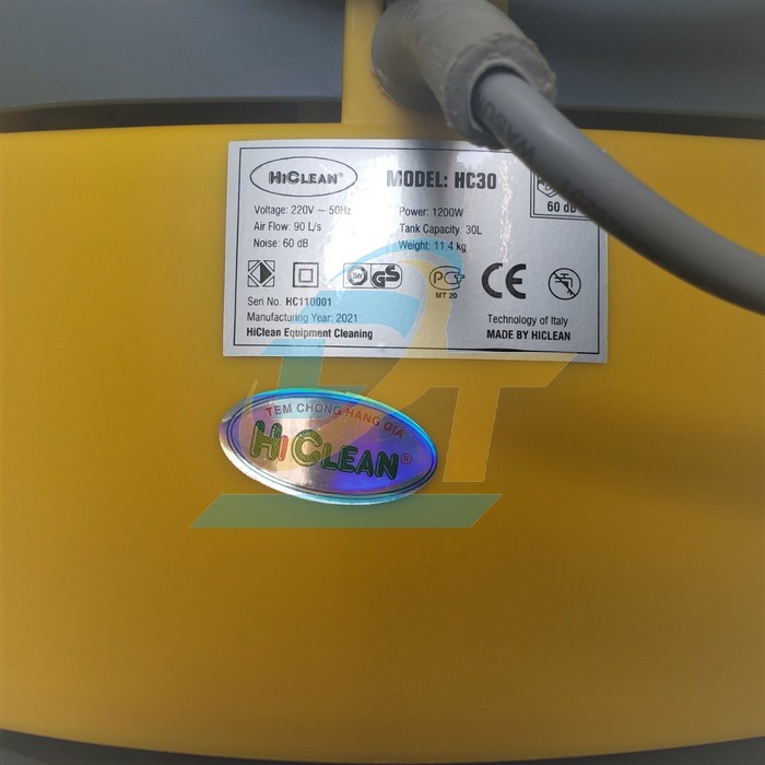 M&aacute;y h&uacute;t bụi c&ocirc;ng nghiệp HiClean HC30 HC30 HiClean | Gi&aacute; rẻ nhất - C&ocirc;ng Ty TNHH Thương Mại Dịch Vụ Đạt T&acirc;m