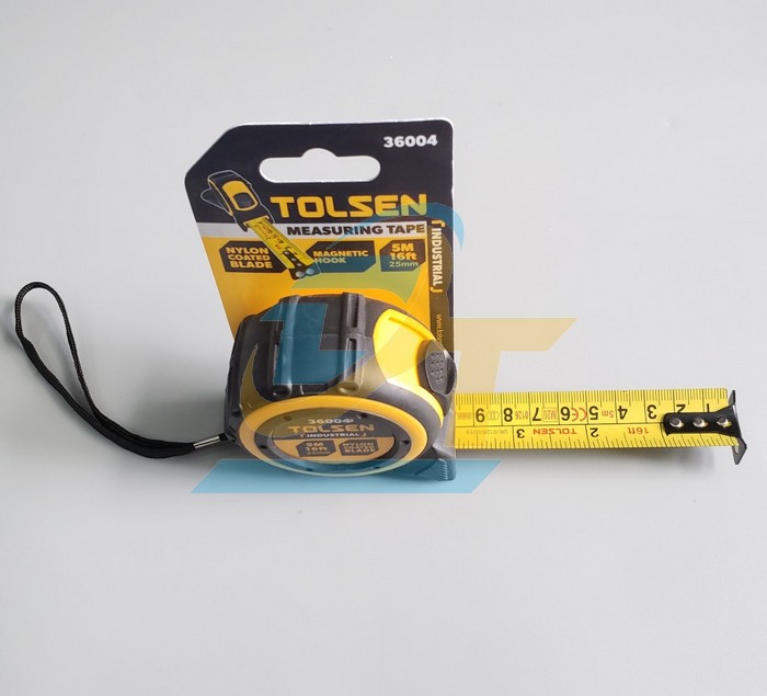 Thước cuộn công nghiệp 5m Tolsen 36004 36004 Tolsen | Giá rẻ nhất - Công Ty TNHH Thương Mại Dịch Vụ Đạt Tâm