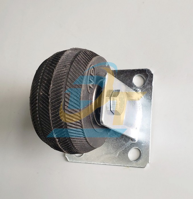 B&aacute;nh xe đẩy cao su 80x38 cố định  VietNam | Gi&aacute; rẻ nhất - C&ocirc;ng Ty TNHH Thương Mại Dịch Vụ Đạt T&acirc;m