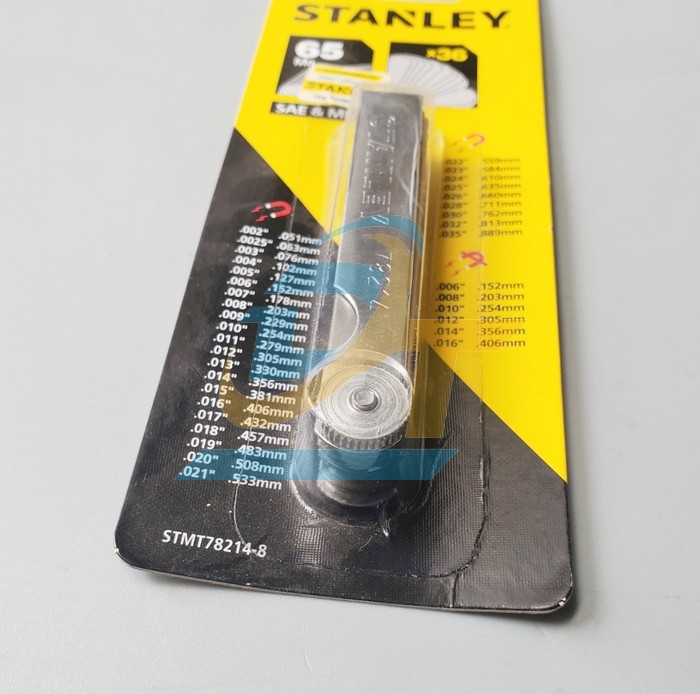 Căn lá đo độ dày khe hở 36 lá 0.5-65mm Stanley STMT78214-8 STMT78214-8 Stanley | Giá rẻ nhất - Công Ty TNHH Thương Mại Dịch Vụ Đạt Tâm