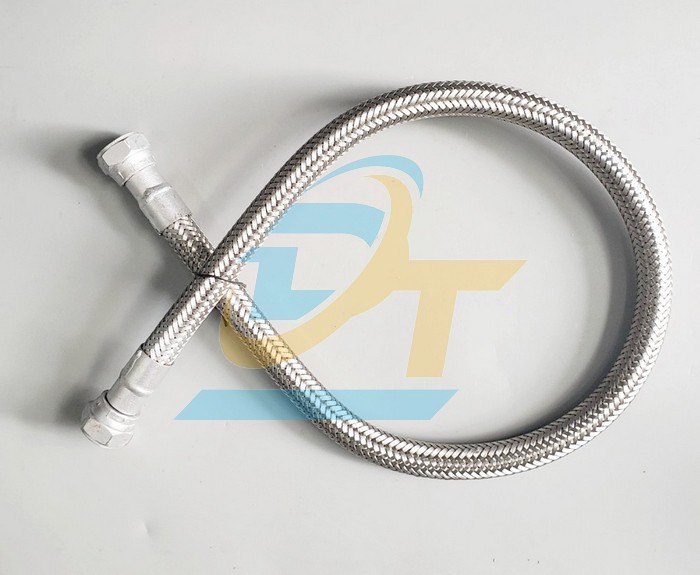 Ống mềm inox 304 1/2"x1000mm (Phi 21) nối ren  VietNam | Giá rẻ nhất - Công Ty TNHH Thương Mại Dịch Vụ Đạt Tâm