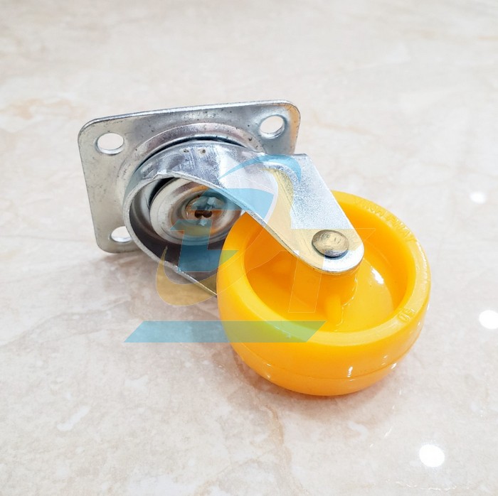 B&aacute;nh xe đẩy nhựa v&agrave;ng 5F c&agrave;ng xoay (Bộ 4 c&aacute;i)  VietNam | Gi&aacute; rẻ nhất - C&ocirc;ng Ty TNHH Thương Mại Dịch Vụ Đạt T&acirc;m