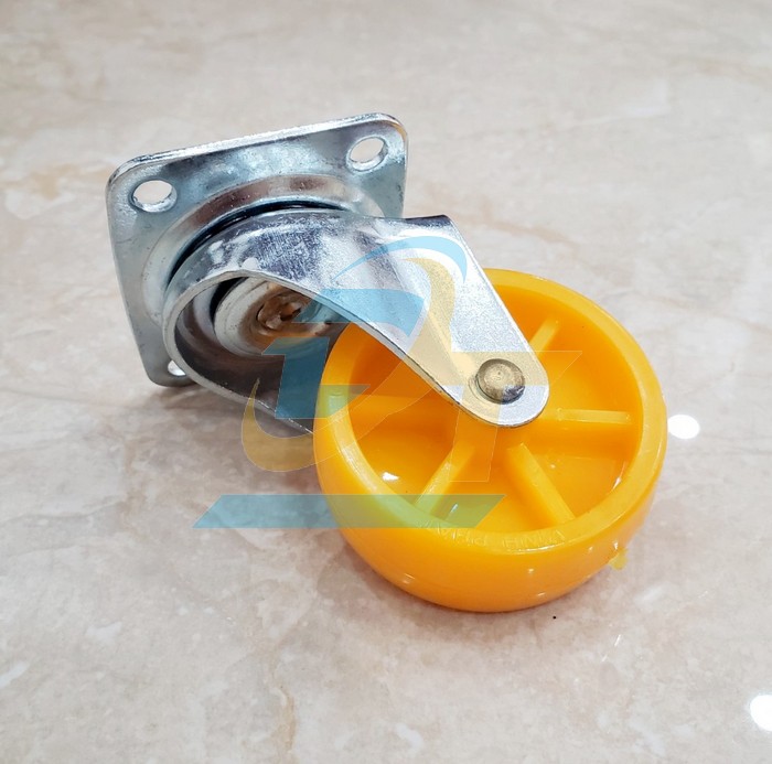 Bánh xe đẩy nhựa vàng 6F càng xoay (Bộ 4 cái)  VietNam | Giá rẻ nhất - Công Ty TNHH Thương Mại Dịch Vụ Đạt Tâm