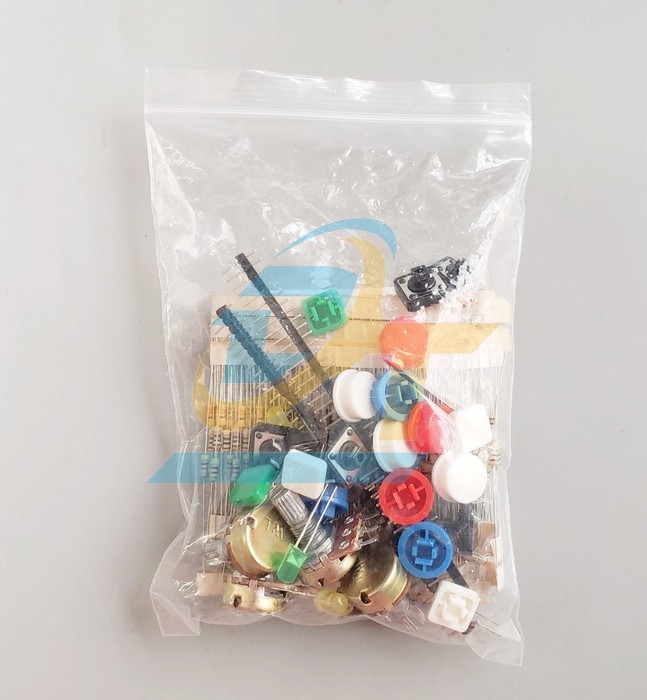 Bộ Kit linh kiện điện tử cơ bản 1 (Basic Electronic Parts Kit 1)  China | Giá rẻ nhất - Công Ty TNHH Thương Mại Dịch Vụ Đạt Tâm