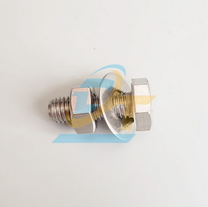 Bulong + con t&aacute;n + long đền inox 304 M24x100  VietNam | Gi&aacute; rẻ nhất - C&ocirc;ng Ty TNHH Thương Mại Dịch Vụ Đạt T&acirc;m