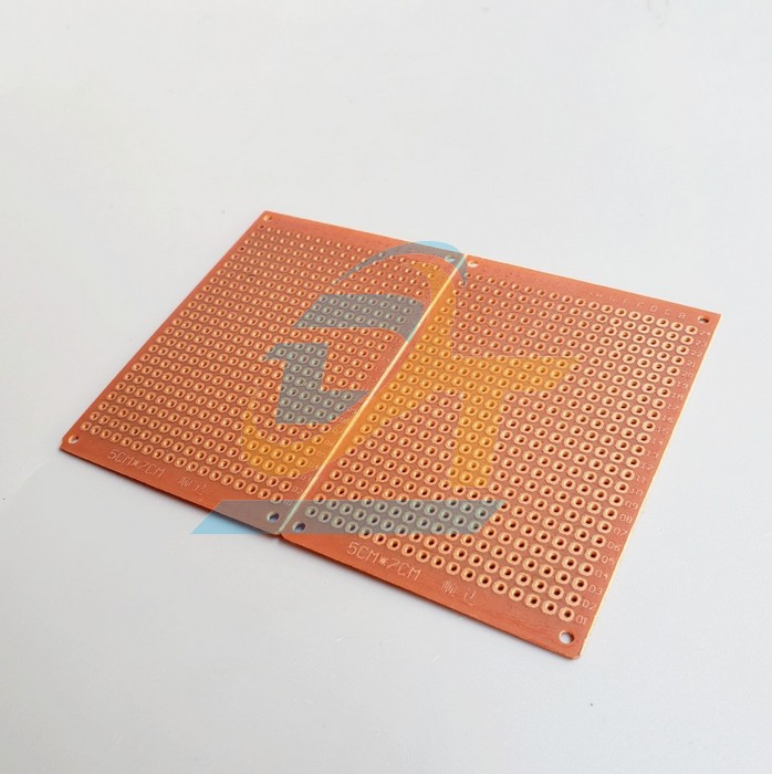 Phíp đồng đục lỗ (1 mặt) PBC 5x7cm  China | Giá rẻ nhất - Công Ty TNHH Thương Mại Dịch Vụ Đạt Tâm