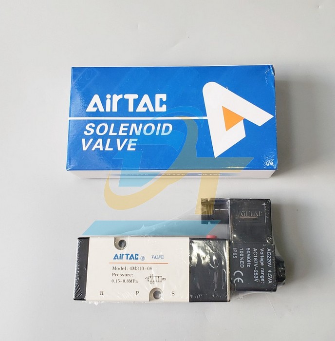 Van điện từ khí nén AC220V Airtac 4M310-08 4M310-08 Airtac | Giá rẻ nhất - Công Ty TNHH Thương Mại Dịch Vụ Đạt Tâm