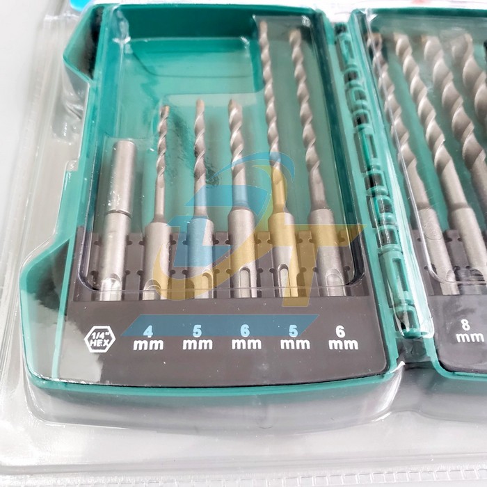 Bộ mũi khoan b&ecirc; t&ocirc;ng hợp kim 12 chi tiết Fervi 0332 0332 FERVI | Gi&aacute; rẻ nhất - C&ocirc;ng Ty TNHH Thương Mại Dịch Vụ Đạt T&acirc;m