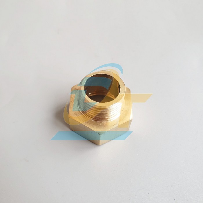 Nối ren trong 27 ren ngo&agrave;i 21 đồng thau  VietNam | Gi&aacute; rẻ nhất - C&ocirc;ng Ty TNHH Thương Mại Dịch Vụ Đạt T&acirc;m