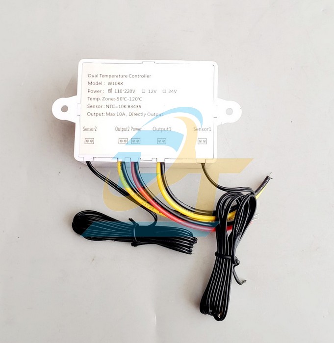 Bộ điều khiển nhiệt độ kỹ thuật số 10A 110-220V XK-W1088 XK-W1088 China | Gi&aacute; rẻ nhất - C&ocirc;ng Ty TNHH Thương Mại Dịch Vụ Đạt T&acirc;m