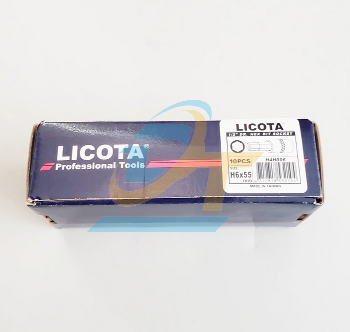 Đầu tu&yacute;p 1/2" b&iacute;t lục gi&aacute;c 6mm Licota H4H006 H4H006 Licota | Gi&aacute; rẻ nhất - C&ocirc;ng Ty TNHH Thương Mại Dịch Vụ Đạt T&acirc;m
