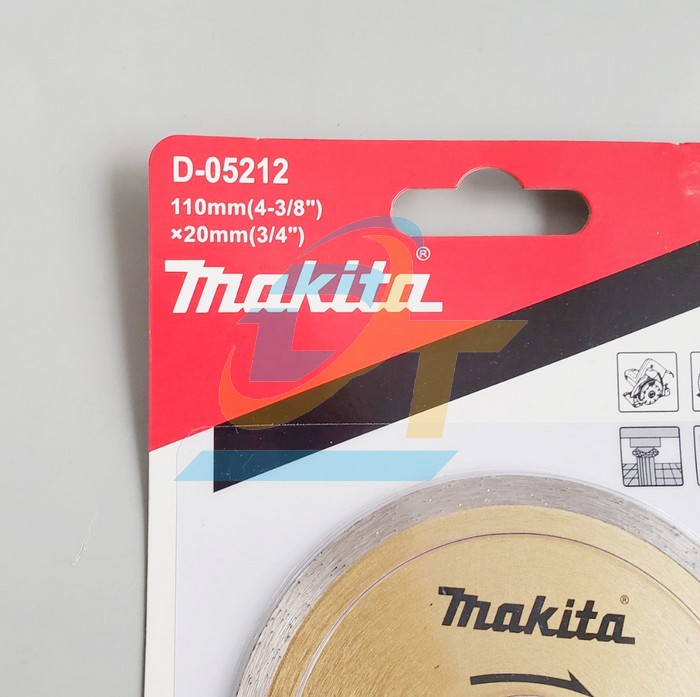 Lưỡi cắt kim cương 110x20mm Makita D-05212 D-05212 Makita | Giá rẻ nhất - Công Ty TNHH Thương Mại Dịch Vụ Đạt Tâm