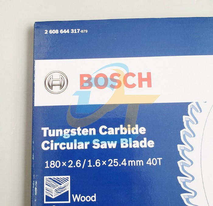 Lưỡi cưa gỗ 40 răng 180x25.4mm Bosch 2608644317 2608644317 Bosch | Giá rẻ nhất - Công Ty TNHH Thương Mại Dịch Vụ Đạt Tâm