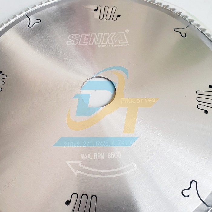 Lưỡi cưa hợp kim 100 răng 210x25.4mm SENKA  SENKA | Giá rẻ nhất - Công Ty TNHH Thương Mại Dịch Vụ Đạt Tâm